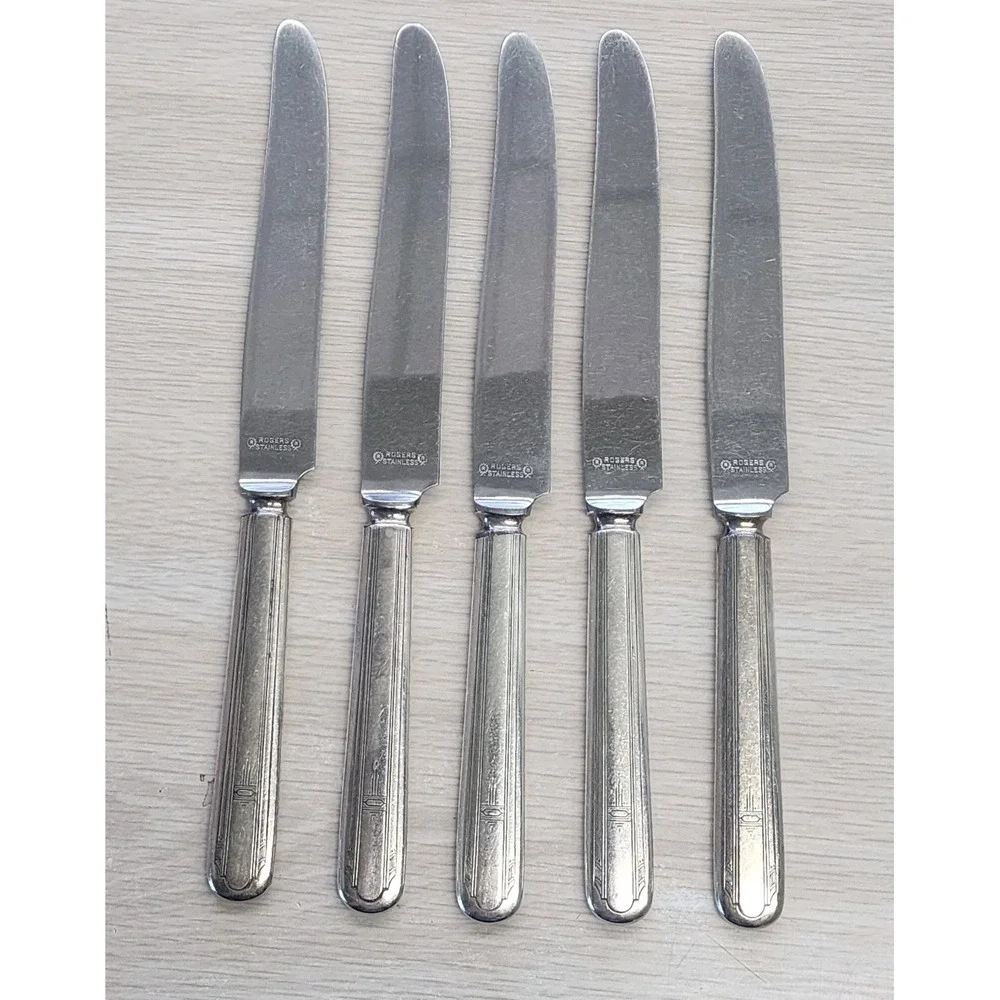 WM A Rogers Paramount Silver Overlaid Flatware 20 Replacement‎ Pcs Art Deco 1933